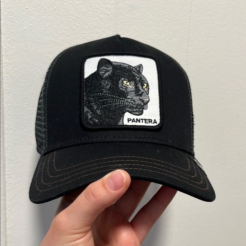 Black Cat Patch Cap